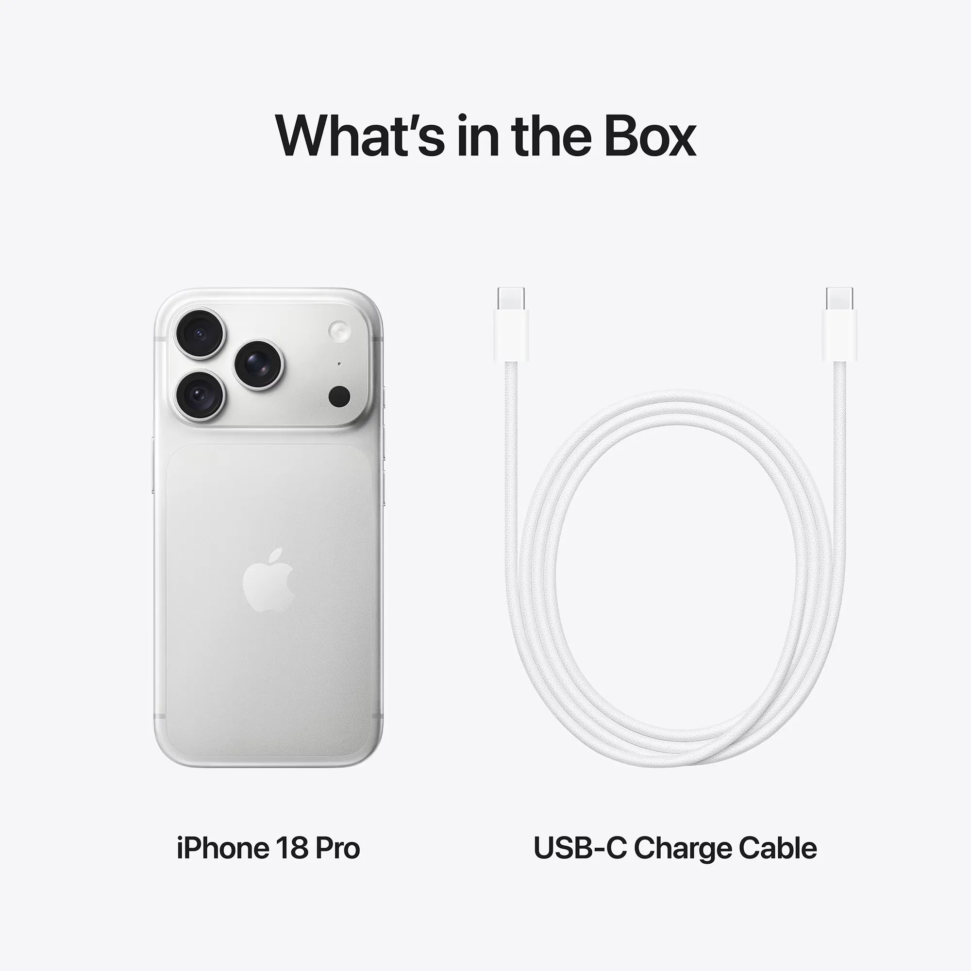 Apple iPhone 18 Pro 2TB Silver - Argintiu