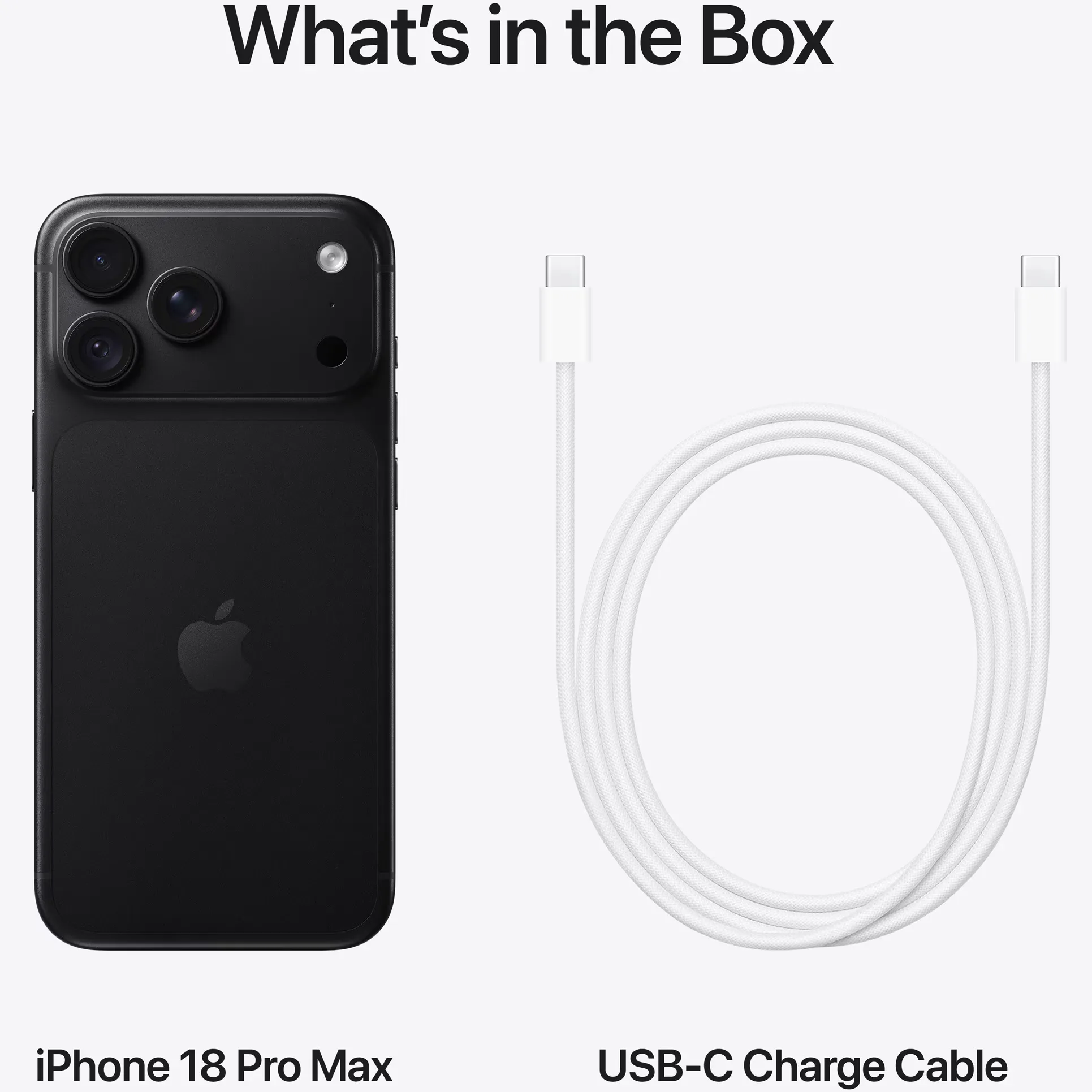 Apple iPhone 18 Pro Max 2TB Black - Negru