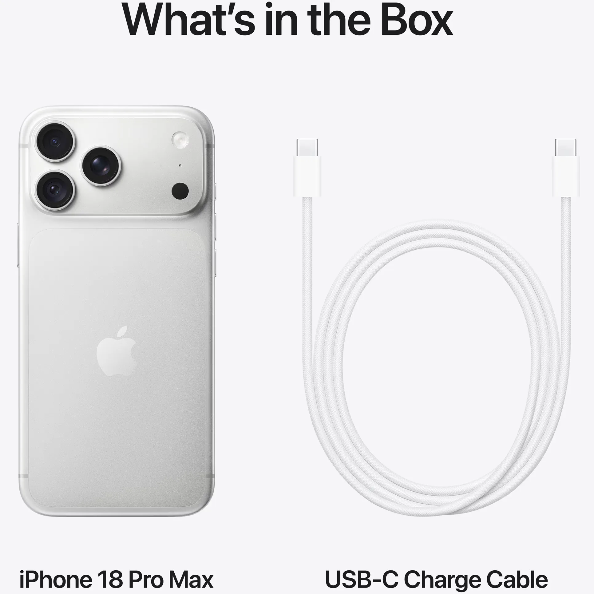 Apple iPhone 18 Pro Max 512GB Silver - Argintiu 