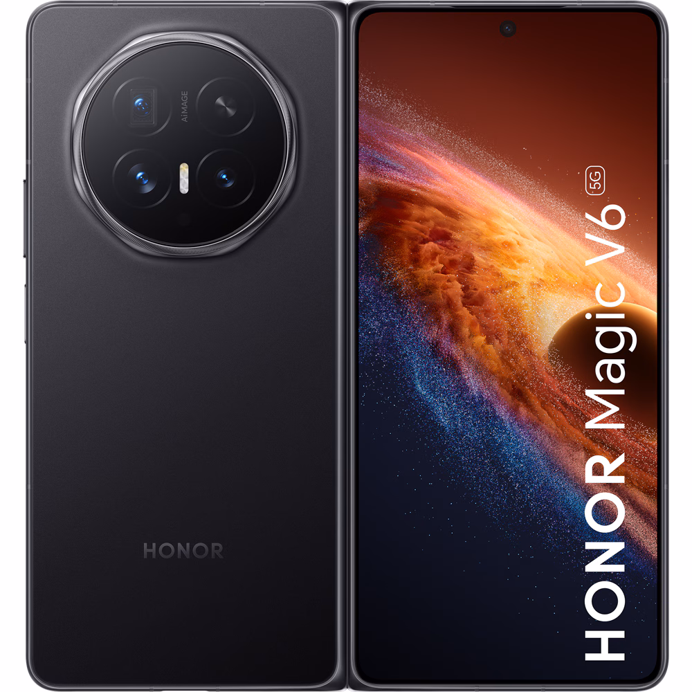 Honor Magic V6 5G 512GB 16GB RAM Dual Sim Black - Negru